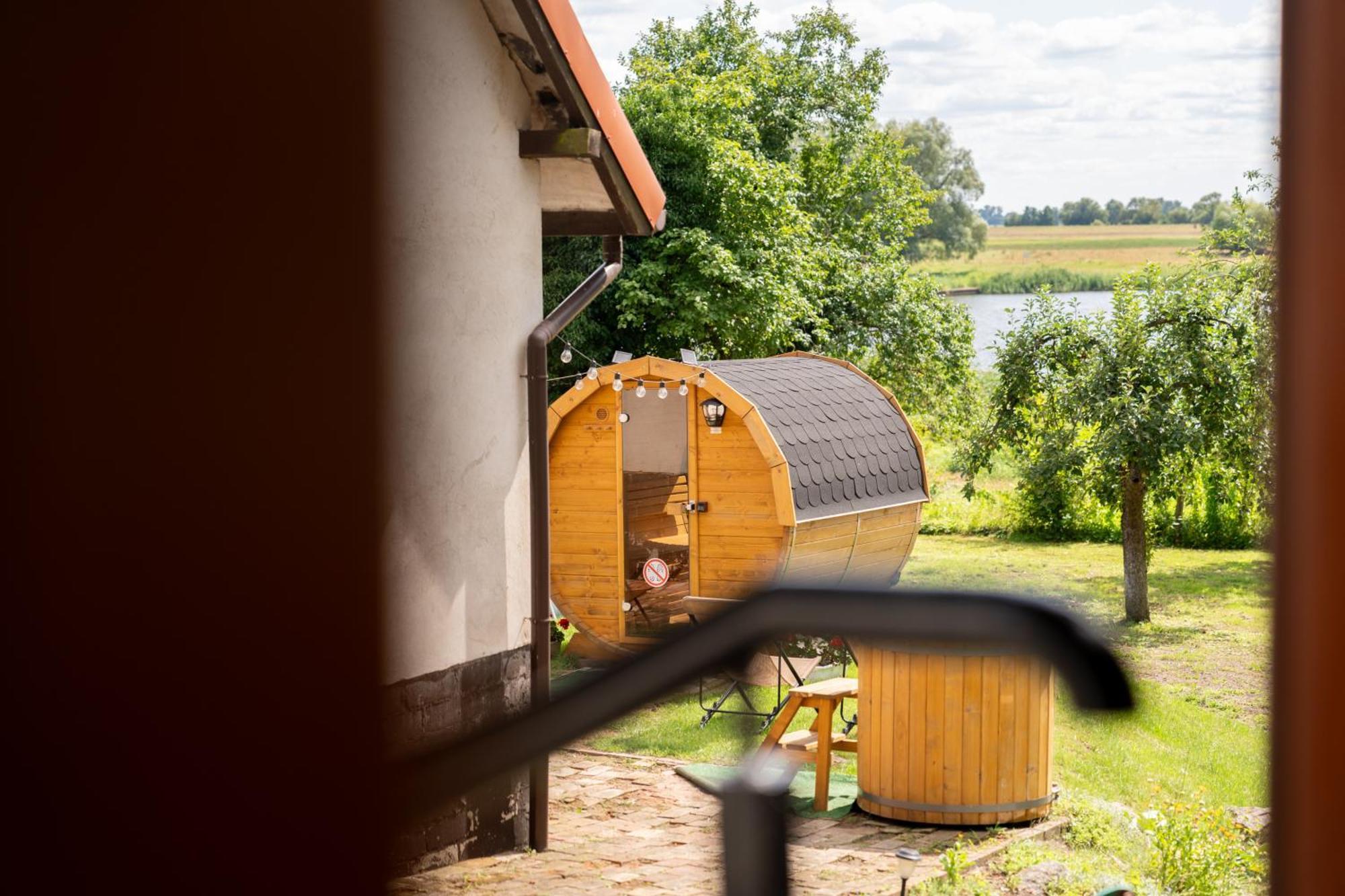 Oderpoint#Sauna#Jacuzzi Gozdowice Exterior foto