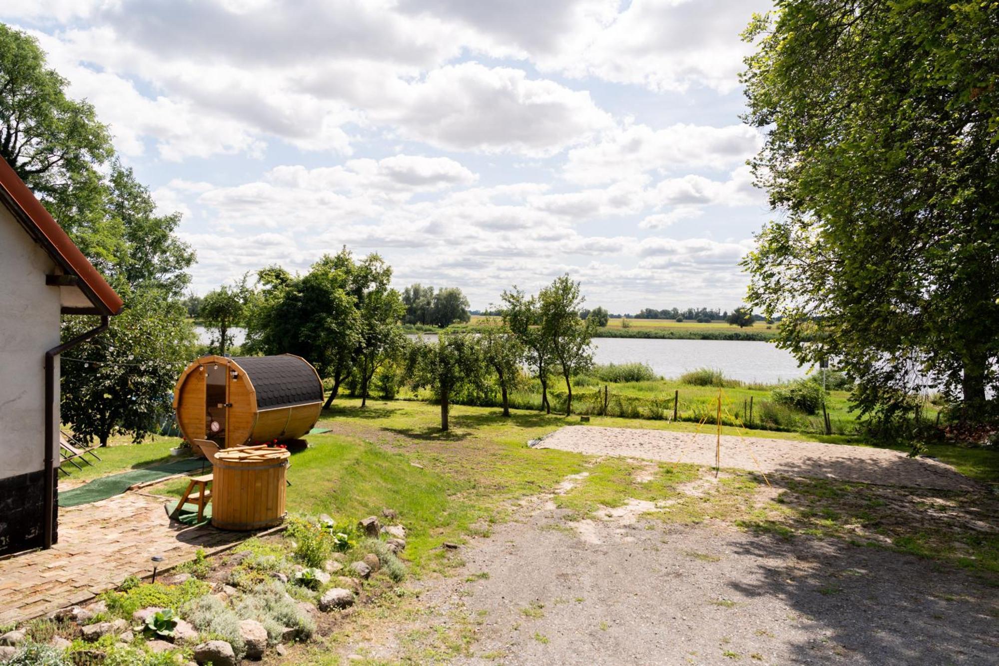 Oderpoint#Sauna#Jacuzzi Gozdowice Exterior foto